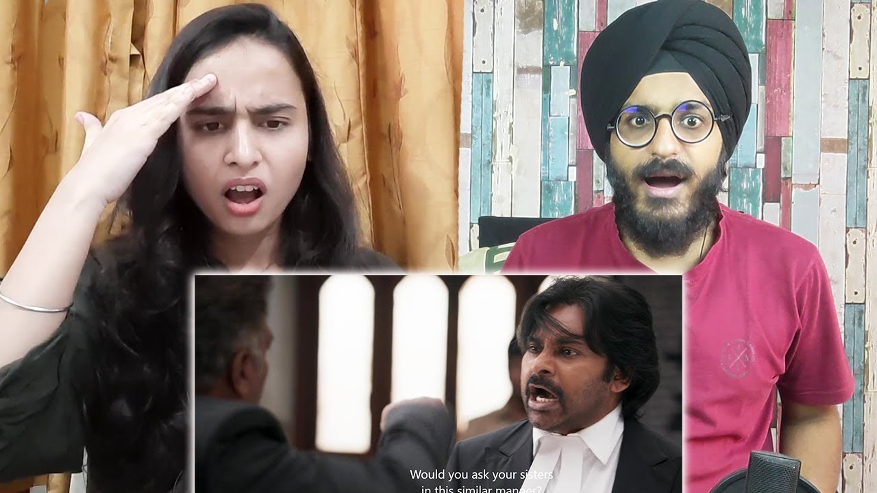 Vakeel Saab Court Fight Scene Reaction | Pawan Kalyan | Sriram Venu | Thaman S