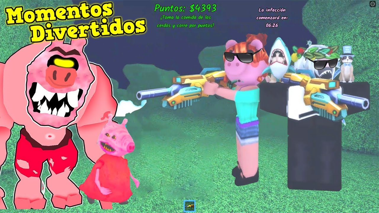 🐽 PENNY contra los HUNGRY PIG ROBLOX Momentos Divertidos 🤣