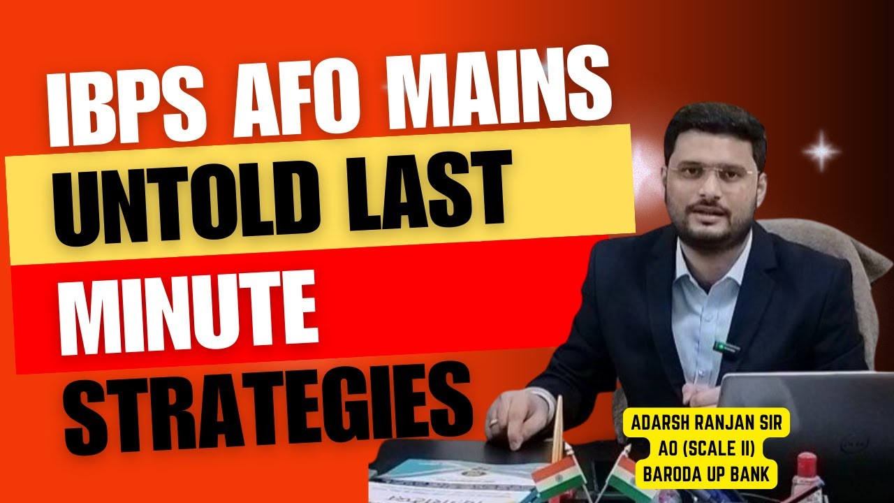 High Cutoff Of AFO Prelims I What should be the last minute strategy for AFO mains?