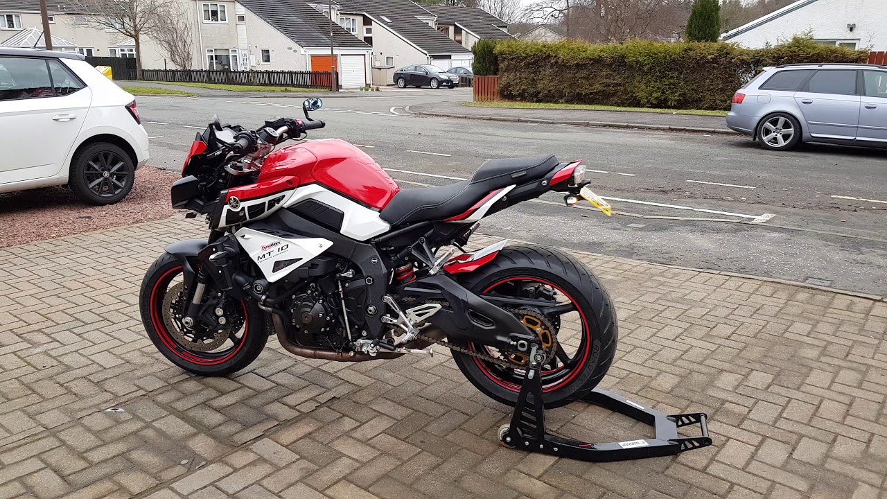 Yamaha mt10 woolich software warm up