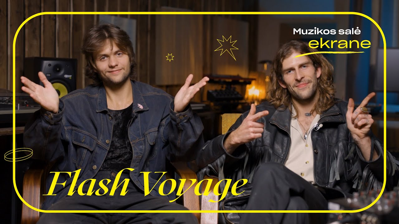 Flash Voyage apie naujausią plokštelę, grupės sudėties pokyčius ir Kauną | Muzikos salė ekrane