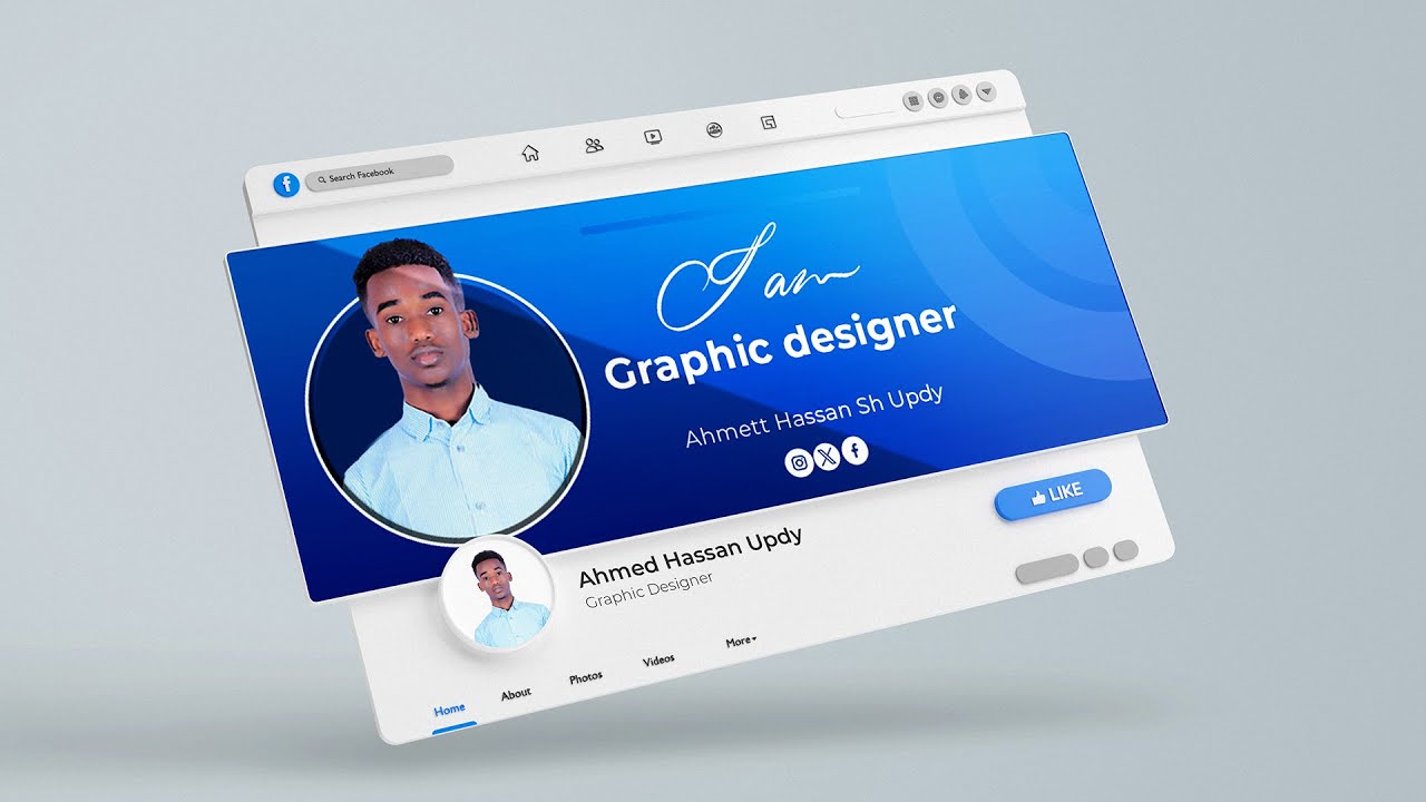 Casharka 11aad Facebook cover design