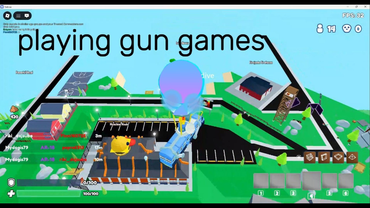 playing gun games