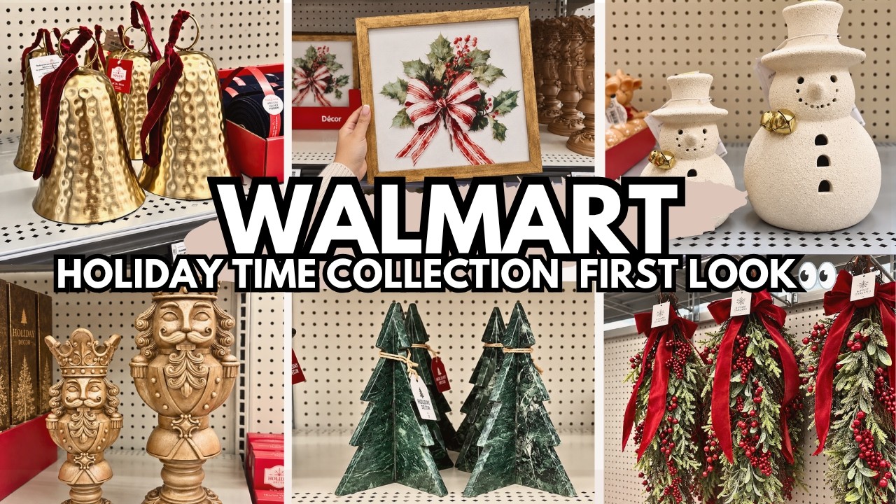 NEW! WALMART CHRISTMAS DECOR 2026🎄| Holiday Time SNEAK PEEK! 👀