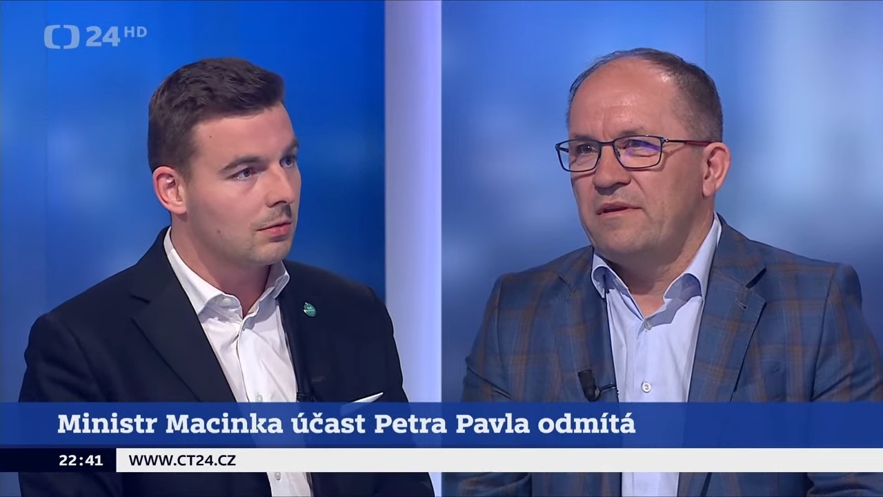 Libor Vondr&aacute;ček vs. Marek Vyborn&yacute; / Ud&aacute;losti koment&aacute;ře ČT24