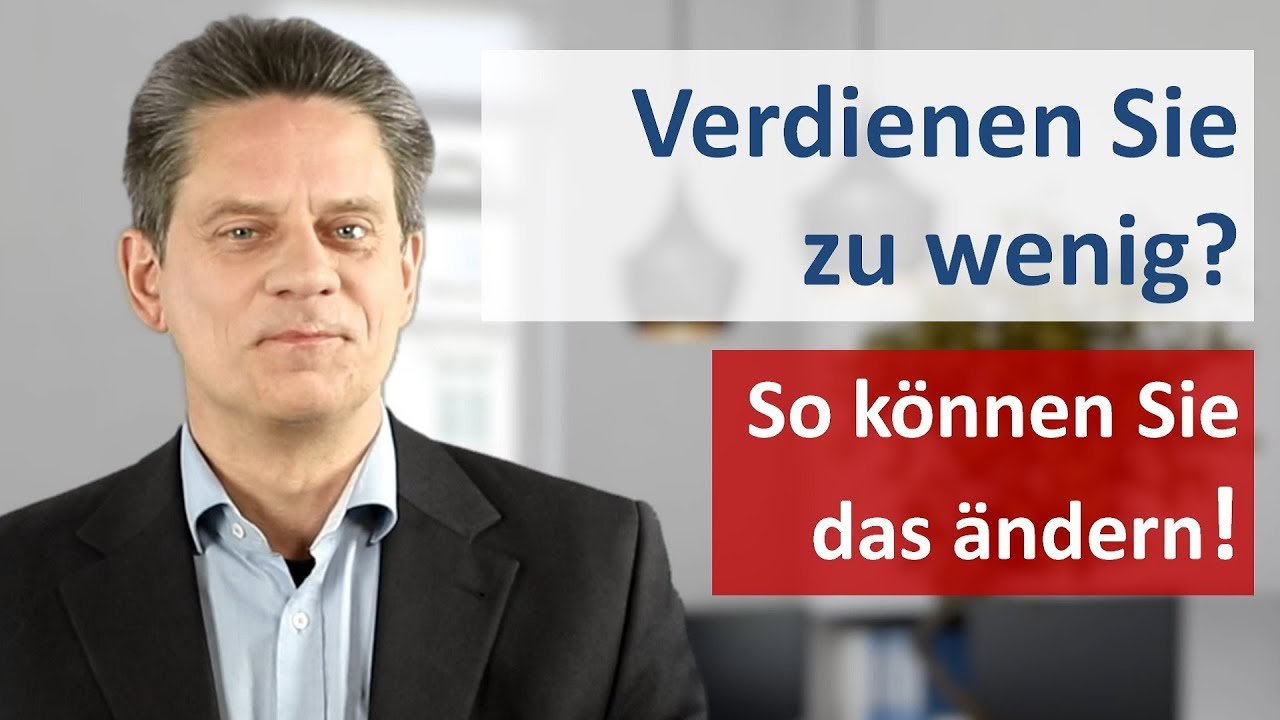 Arbeitslohn: Ich verdiene zu wenig! - Warum Sie nie für Ihre Leistung bezahlt werden!