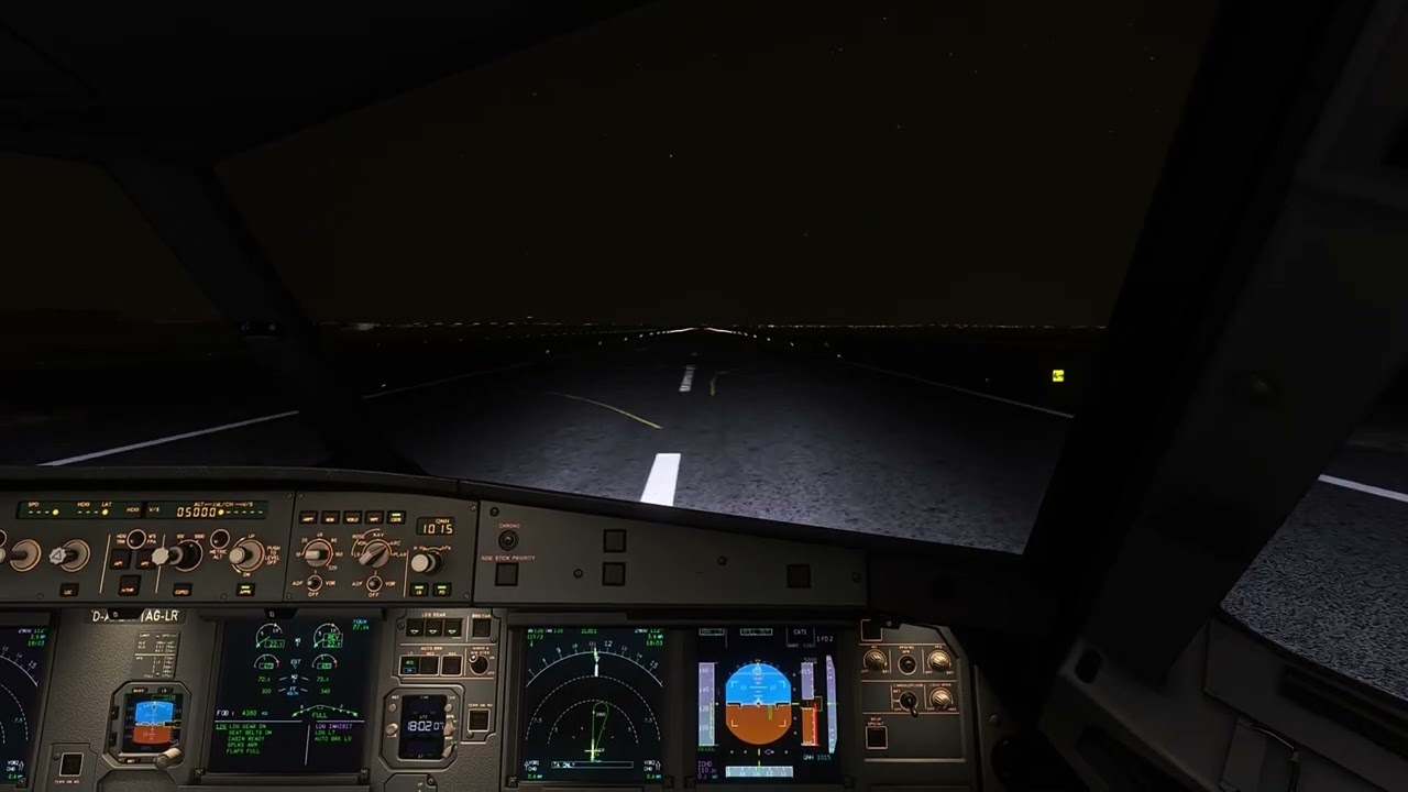 SMOOTH NIGHT LANDING | A320-251N | CHANDIGARH RWY 11 (ILS) | FSREALISTIC PRO | MSFS 2020