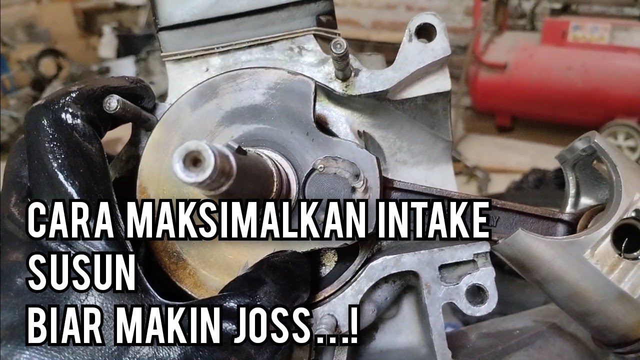 Upgrade stater & Memaksimalkan intake susun biar lebih plong