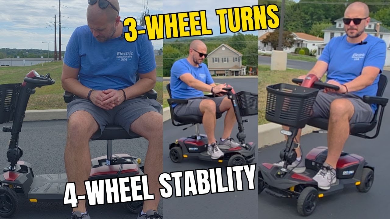 Tight Turns + Big Power! Pride Go-Go Endurance AL+ Mobility Scooter Test