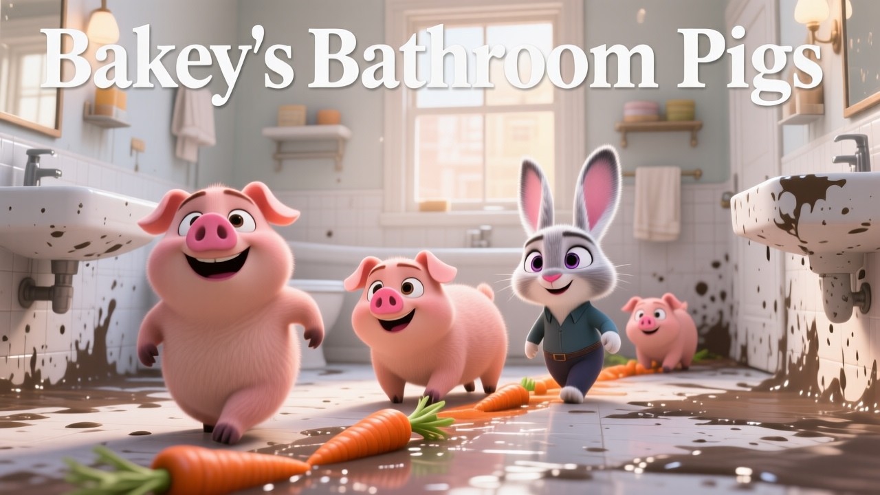 Bakey's Bathroom Pigs