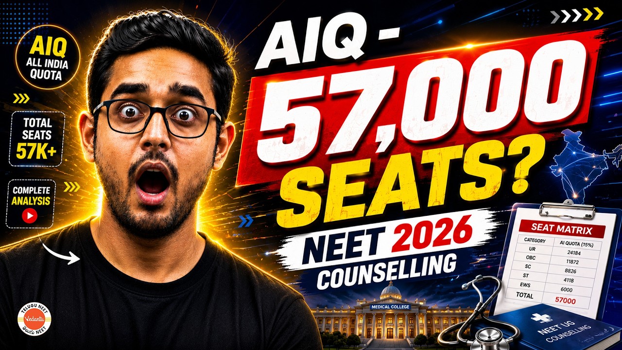 NEET 2026 Counselling Strategy: Mastering the 57,000 AIQ Seats