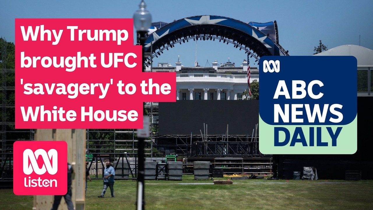 Why Trump brought UFC 'savagery' to the White House | ABC News Daily podcast