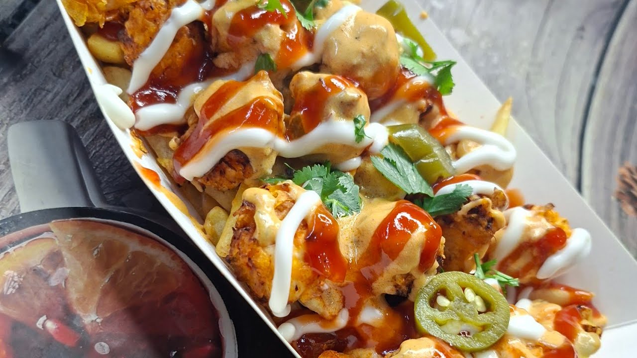 CRISPY PANEER LOADED FRIES