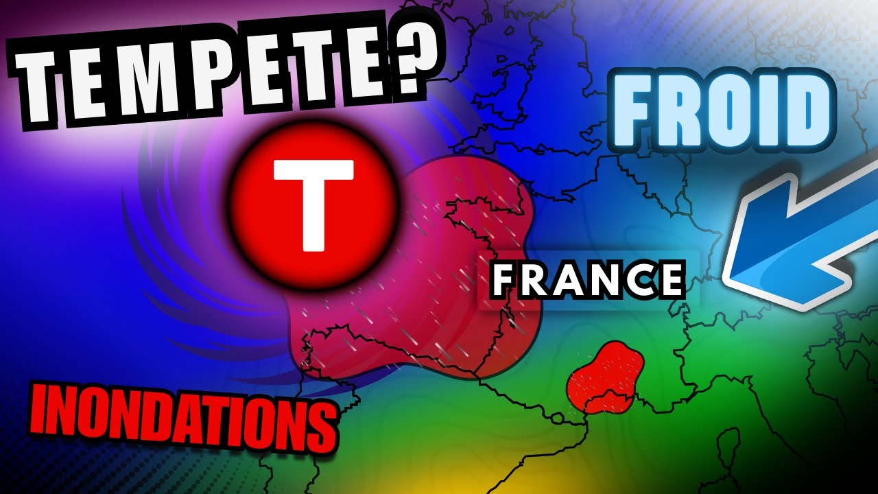 Point météo: SITUATION très agitée, QUELLES conséquences en FRANCE ?