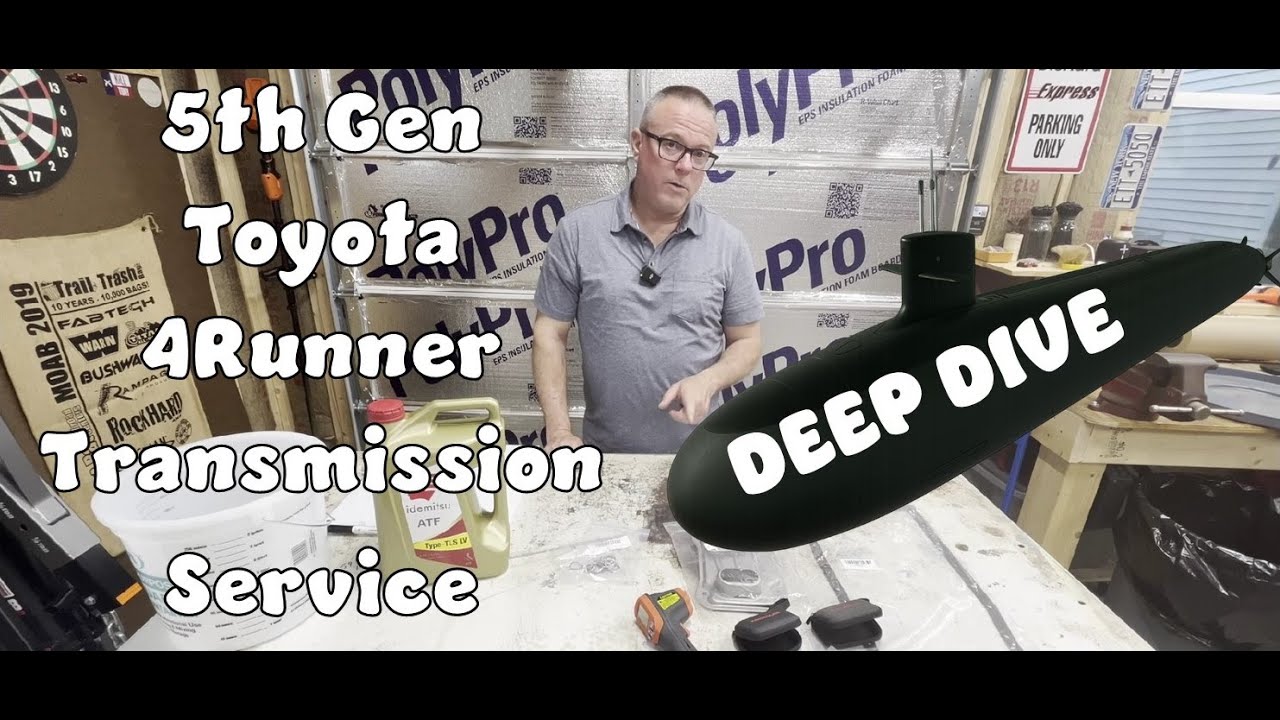 5th Gen Toyota 4Runner DIY Transmission Drain and Fill vs Pan Drop & Strainer Replacement Deep Dive
