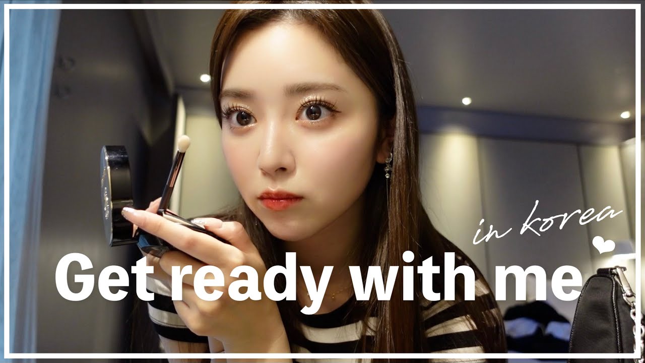 雑談GRWM❤︎韓国1日目~本気で爆飲みする為の準備🫦