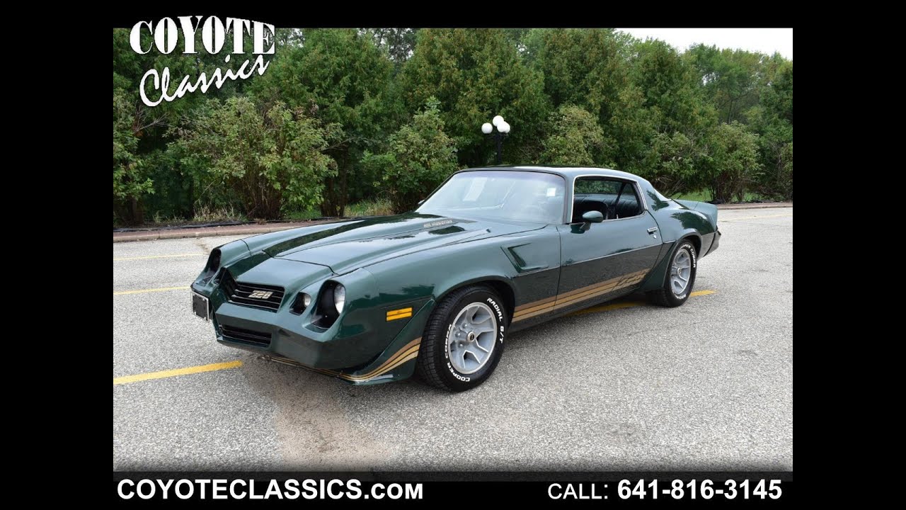 1981 Camaro Z28 For Sale at Coyote Classics