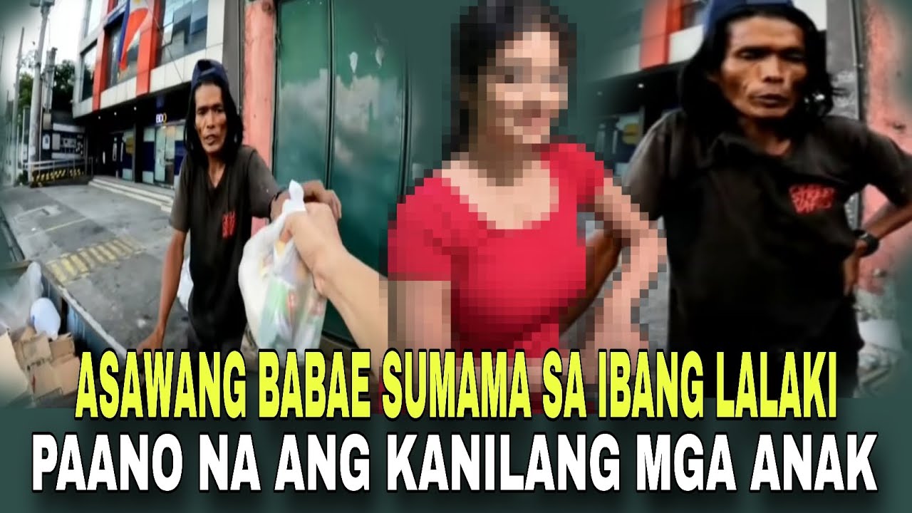 MAGANDANG BABAE SUMAMA SA IBANG LALAKI | INIWAN ANG MGA DAHIL WALANG NG MAKAIN!