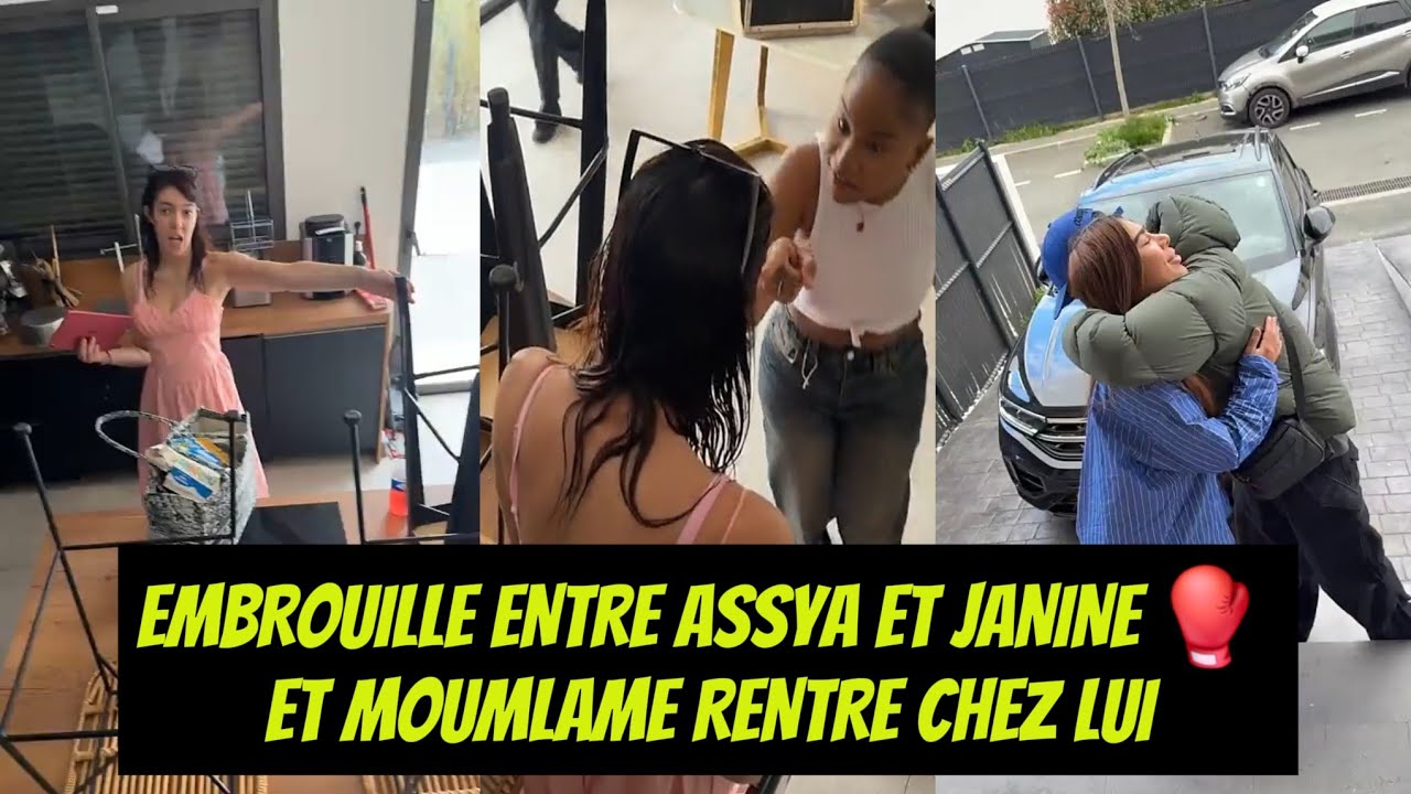 NASDAS : EMBROUILLE ENTRE ASSYA ET JANINE ET MOUMLAME RENTRE CHEZ LUI #nasdas #teamnasdas #story