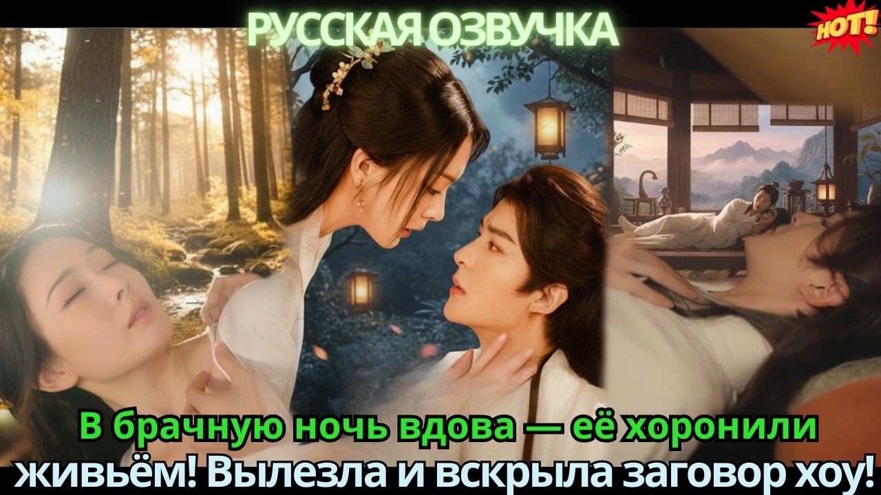 В брачную ночь вдова — её хоронили живьём! Вылезла и вскрыла заговор хоу!