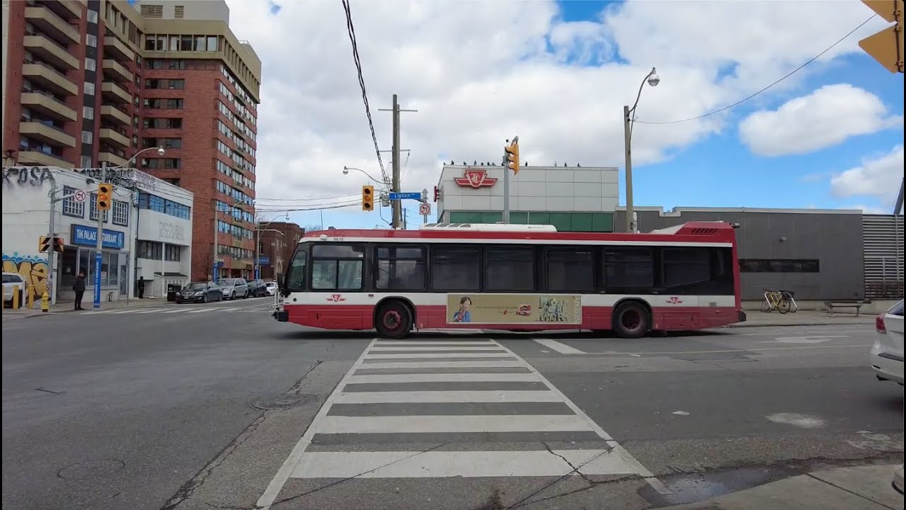 Toronto Walk: Walking Danforth Ave from Chester Stn to Pape Stn in Greektown (March 20th, 2024)