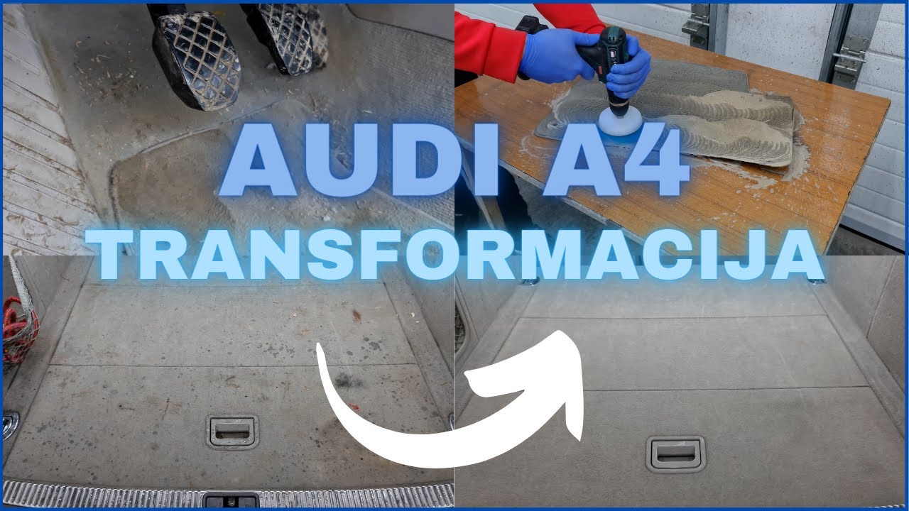 NAJPRLJAVIJI AUTO, STA JE VOZIO?! | AUDI A4 Dubinsko pranje automobila Detailing