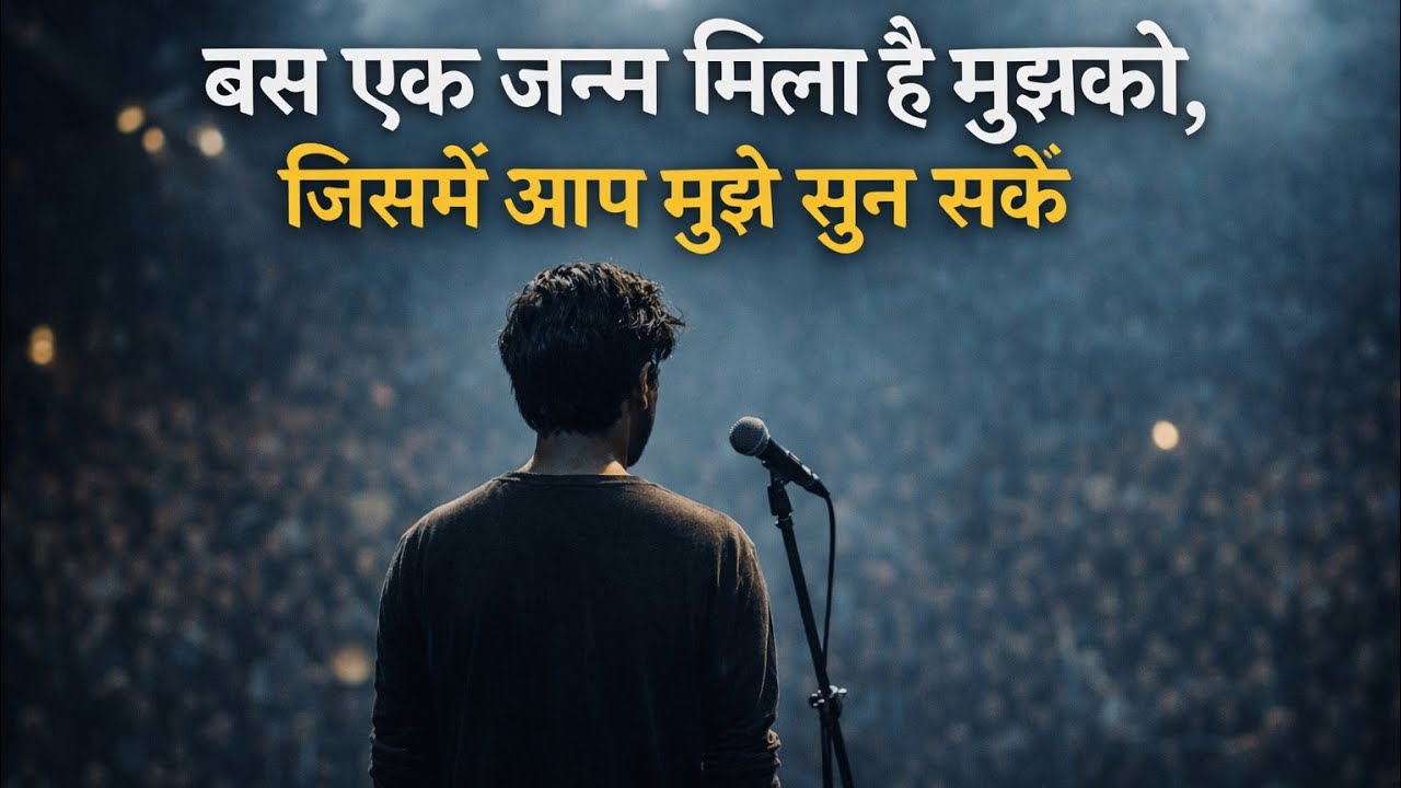 बस एक जन्म मिला है मुझको| जिसमें आप मुझे सुन सकें| Official Song @SpeakingTruth5 