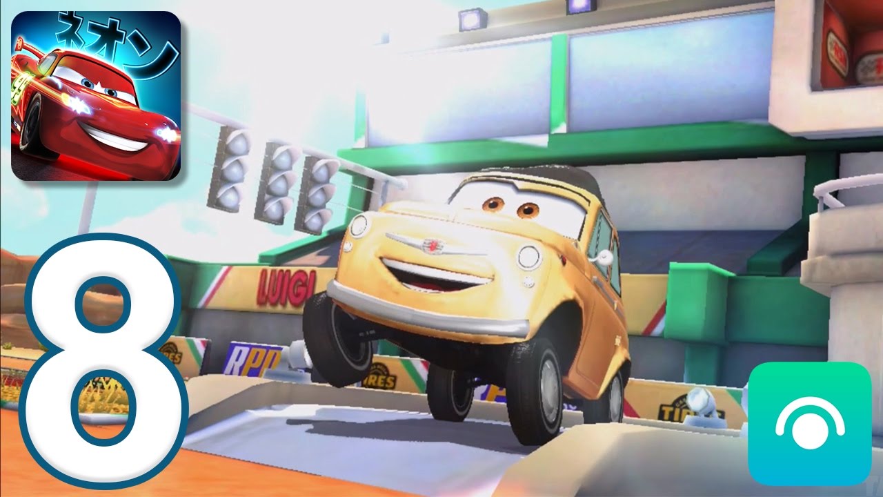 Cars: Fast as Lightning — прохождение игры, часть 8 — Luigi's Track (iOS, Android)