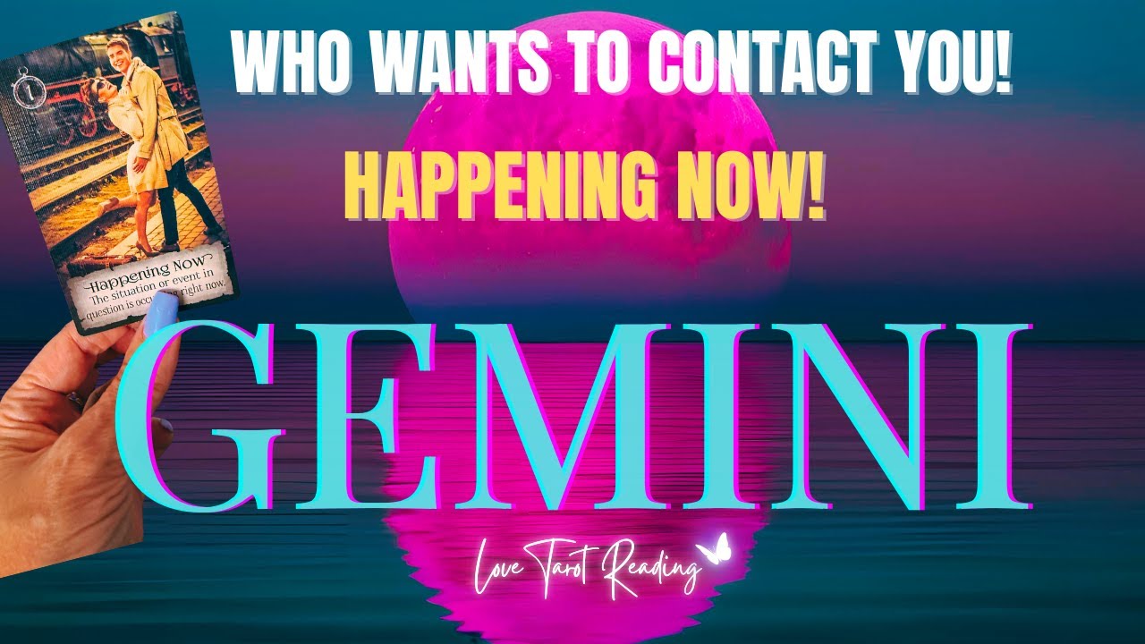 ❤️ GEMINI THIS PERSON WANTS TO EMBRACE YOU & THEIR READY FOR SOMETHING MORE #gemini #tarot #soulmate