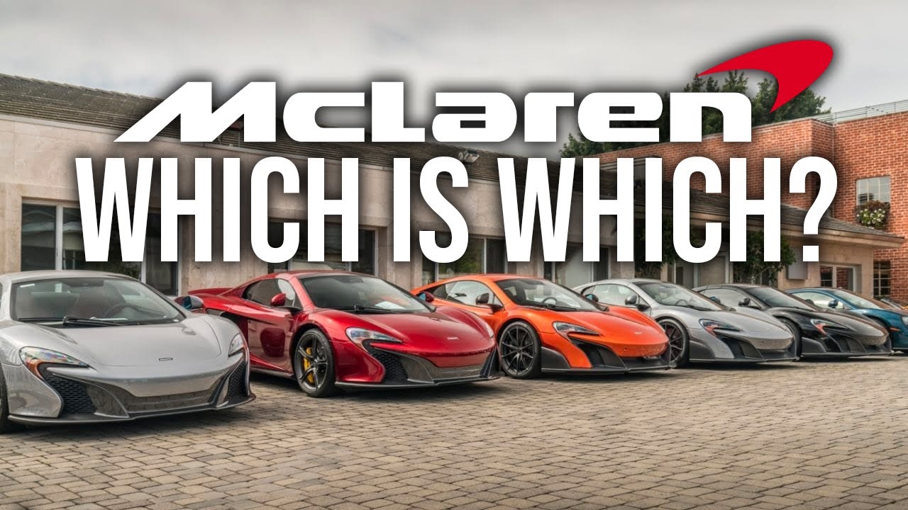 Разбор моделей McLaren | Идентификация McLaren