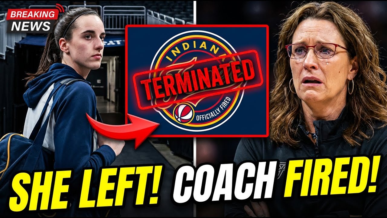 Caitlin Clark LEAVES League After Stephanie White FIRED — Fans OUTRAGED
