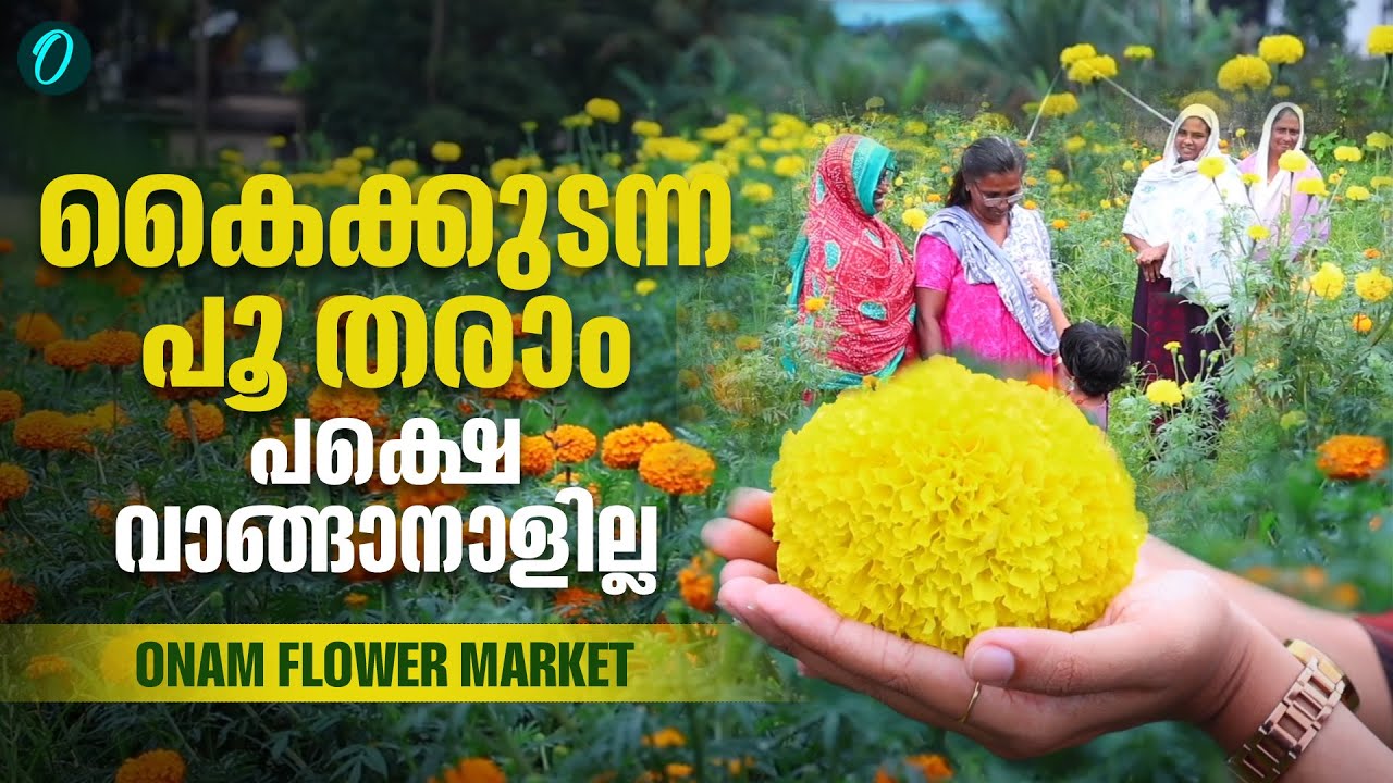 ഓണത്തിനിടാൻ മലയാളിക്ക് തമിഴ് പൂ മതി | Struggle in Onam Flower Market