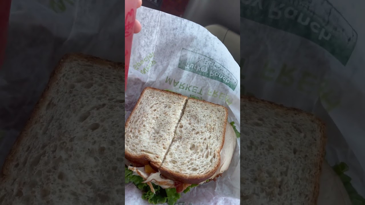 Arby&rsquo;s Turkey Bacon Sandwich  Is so good😋 #viral #shorts #food