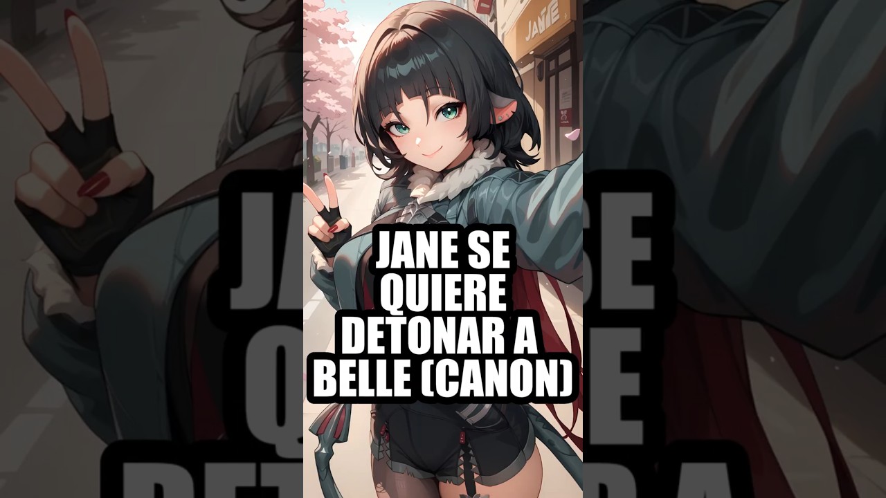 JANE SE QUIERE DETONAR A BELLE CANONICAMENTE hablando #shorts #short