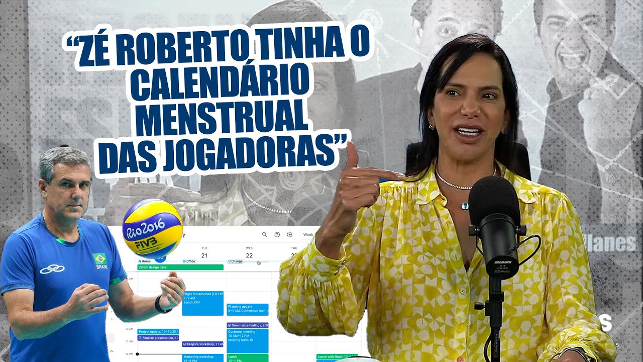 VIRNA RASGA ELOGIOS PARA O TÉCNICO ZÉ ROBERTO GUIMARÃES