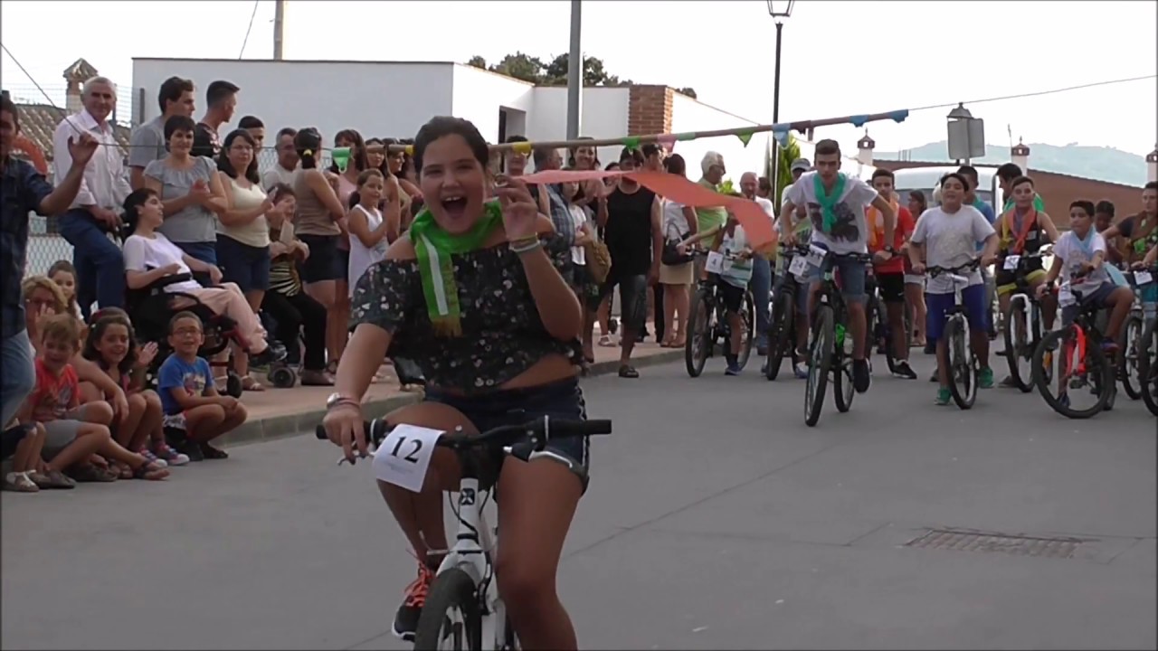 COMARES, FERIA 2017. Carrera Cintas en bicicleta.
