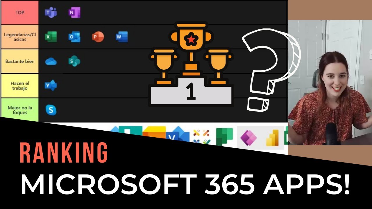 Ranking de Microsoft 365 Apps! | Microsoft 365 2021