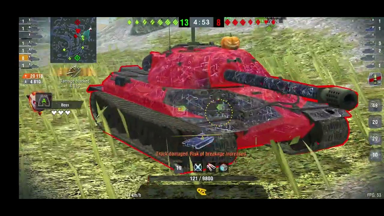 Boss Mode World Record Damage!!! wot blitz