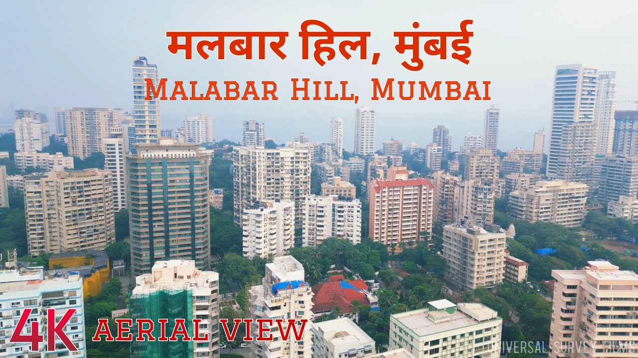 MUMBAI Malabar Hill &bull; Drone Footage in 4K 