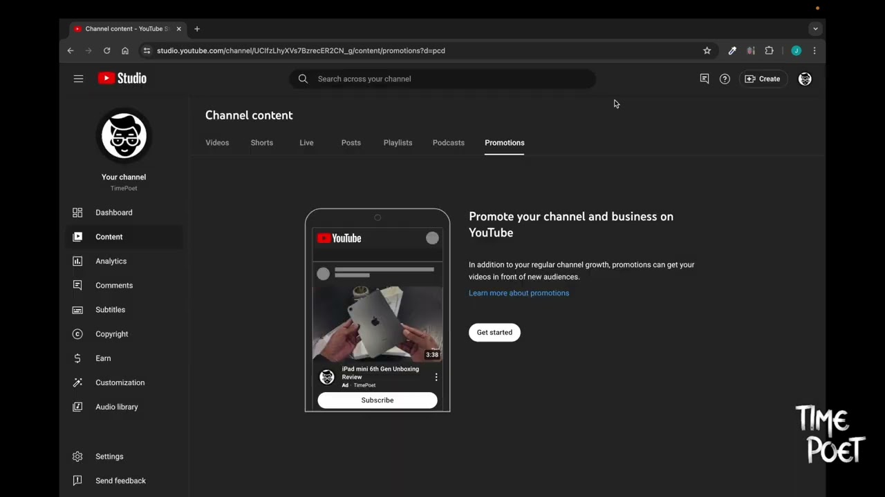 Something went wrong  please try again later  - Fix the YouTube Promotions Error
