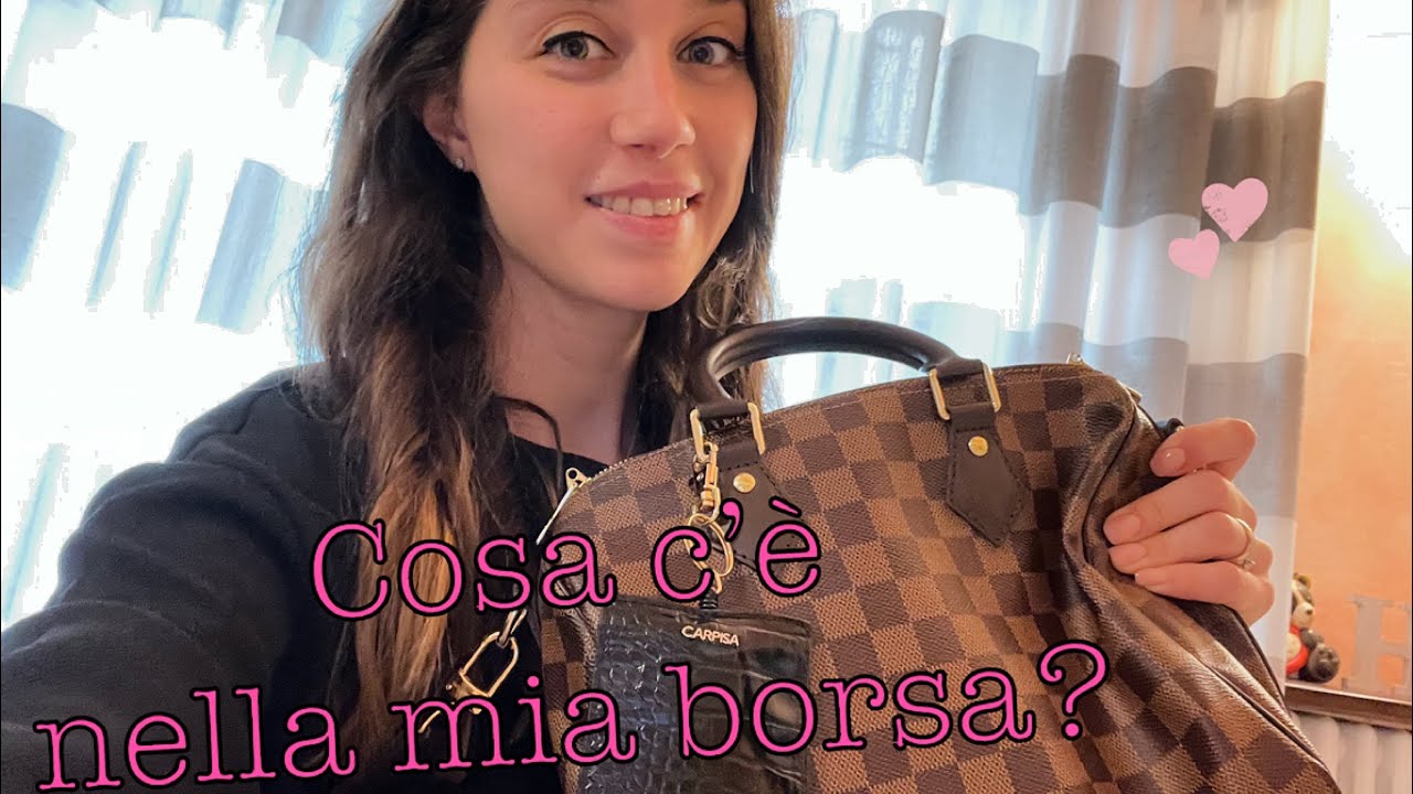 What’s in my bag?? LV speedy B 25😍