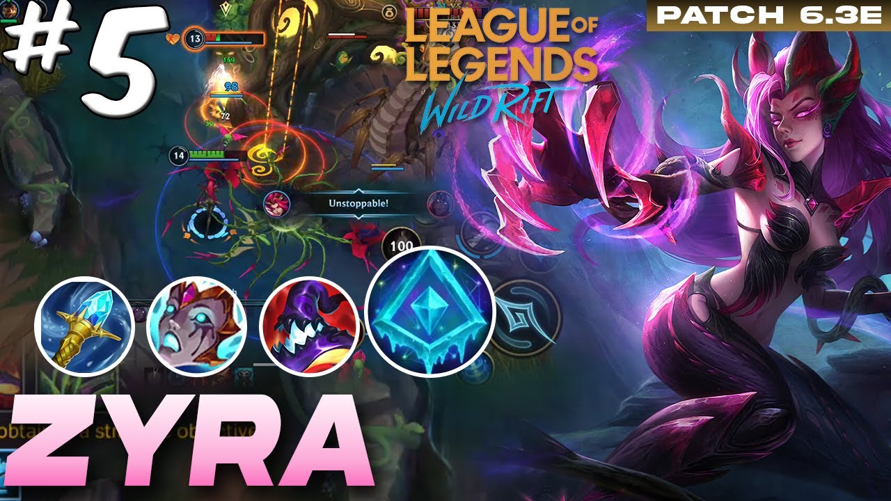 These pesky plants WIN games!! | Zyra Support Gameplay #5 | Wild Rift
