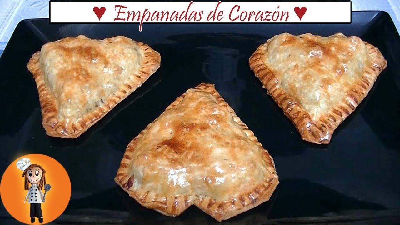 Empanadas de Corazón ❤️ | Receta de Cocina en Familia