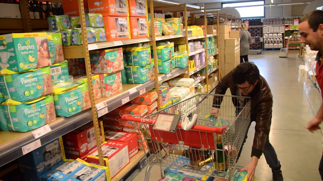 1 minuut gratis winkelen Gembloux / 1 minute de courses gratuites Gembloux