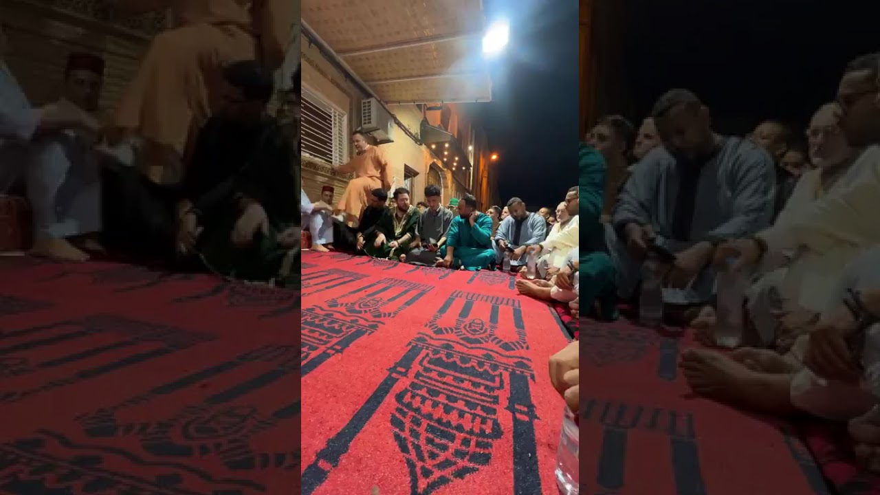 ليلة مباركة في  رحاب الزاوية القادرية البودشيشية 