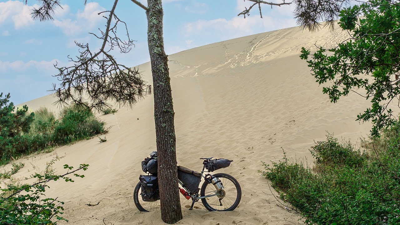 Europe's TALLEST sand DUNE. also stolen camera - Cycling the world: Europe