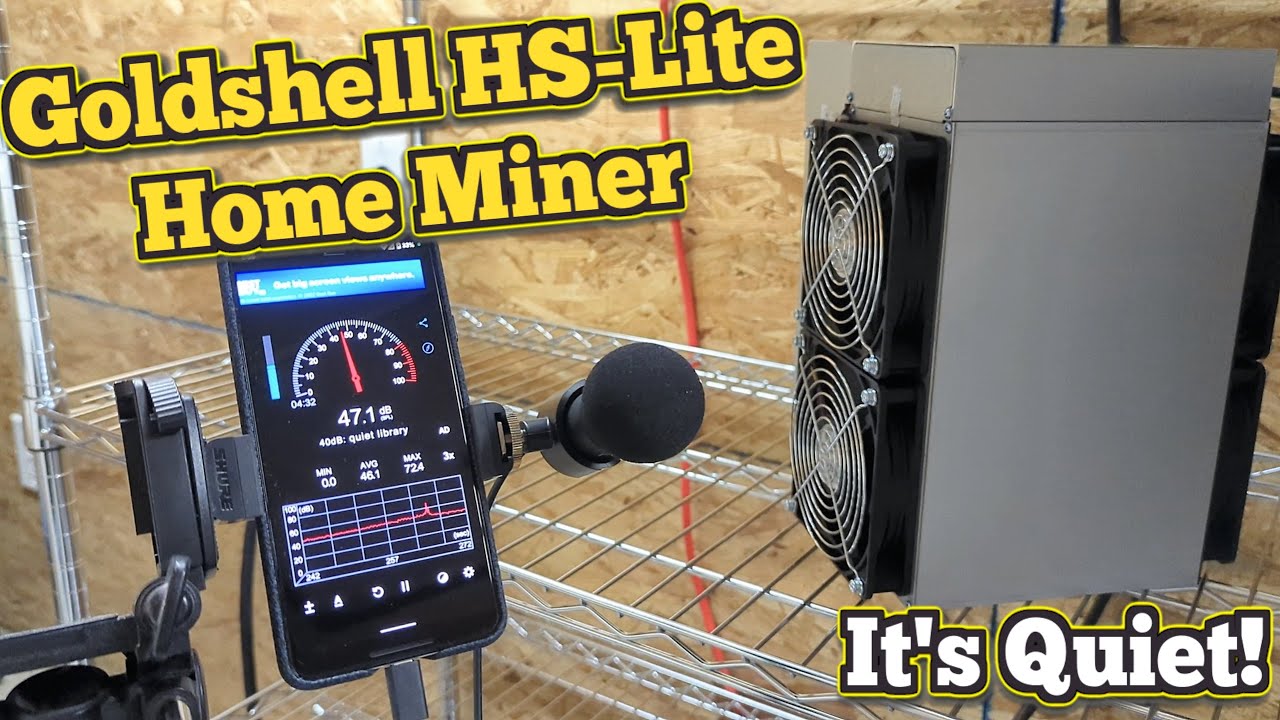 Goldshell HS Lite Complete Set-Up Guide & Testing