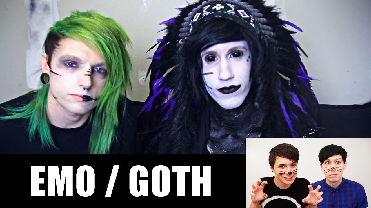 Emo / Goth React to Dan and Phil