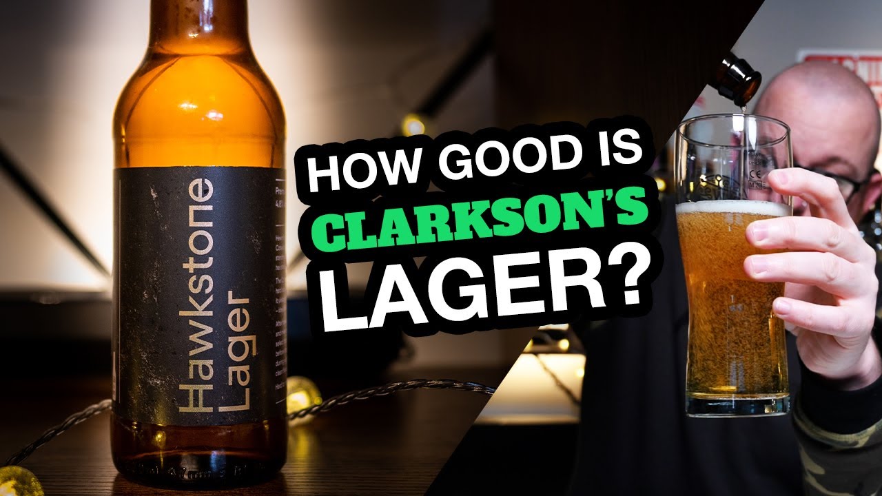 Лагер Джереми Кларксона: он хорош? [Обзор пива Hawkstone Lager]