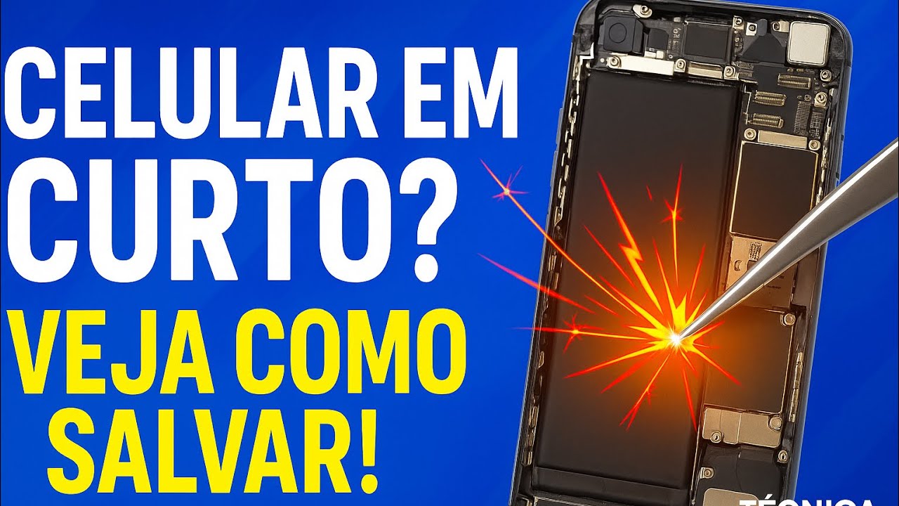 Aula Completa - Como Consertar Celular em Curto iPhone 7 Plus.